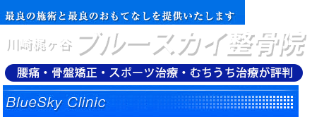 川崎高津区梶ヶ谷ブルースカイ整骨院